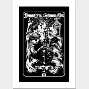 Hand of Doom Grimm doom metal stoner rock guitar heavy Posters and Art